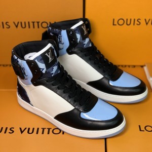 WMNS) LOUIS VUITTON LV Stellar High-Top Sports Shoes Pink 1A7RQS